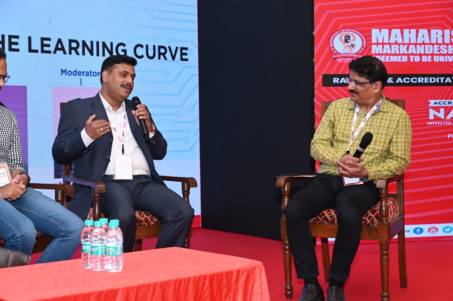 Rahul Chatterjee speaking on a panel at HR Conference 3.0, Bangalore